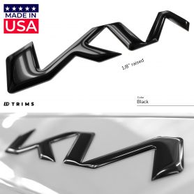 Raised Logos for Kia Telluride 2027 Back & Front Set
