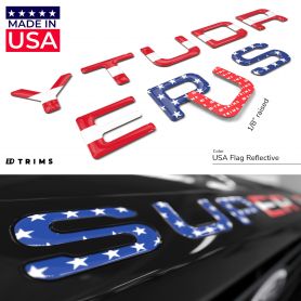 Grille Plastic Letters Inserts for 2008-2016 Ford SUPER DUTY Models