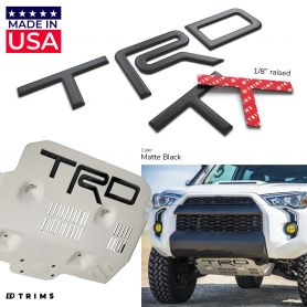 TRD Skid Plate Letters for Toyota 4Runner 2019-2020