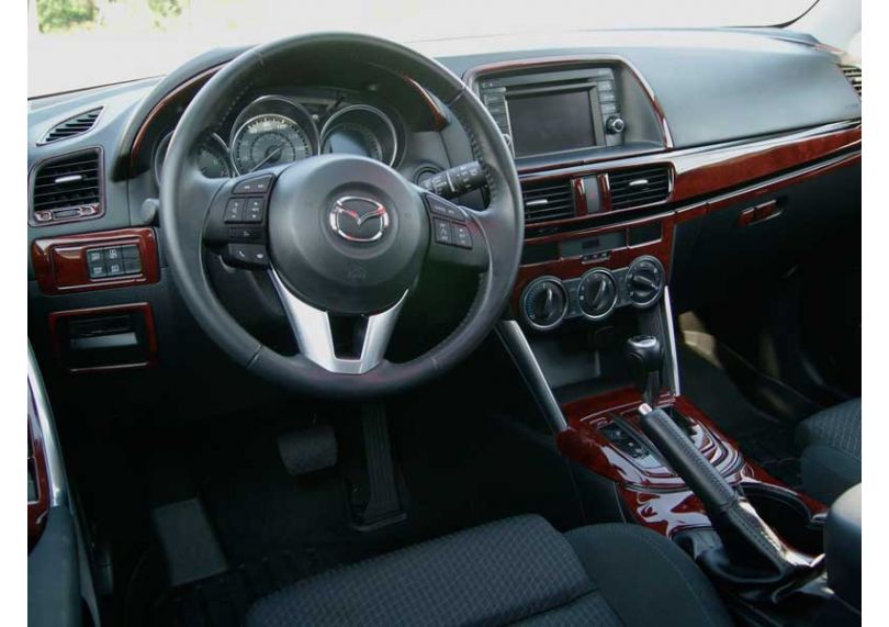 For Mazda CX5 CX-5 2012-2015 MT Car Gear Panel Decoration Stickers Interior trim