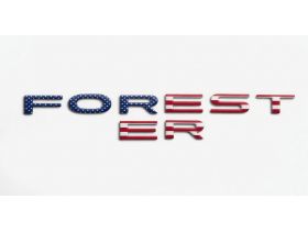 Domed FORESTER Letter Inserts fits 2025+ Subaru Forester Models
