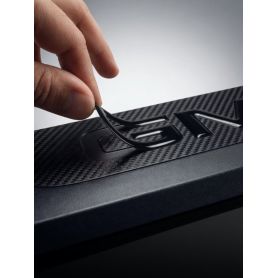Domed "GMC" Bed Rail Letter Inserts fits 2019-2026 GMC Sierra (Both Sides)