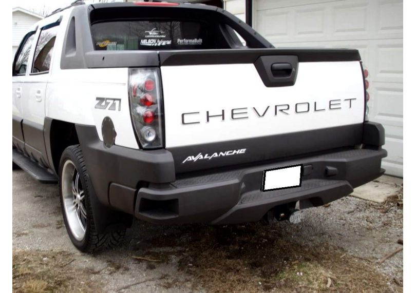 Tailgate Plastic Letters Inserts for Chevrolet Avalanche Models