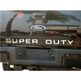 Tailgate Plastic Letters Inserts for Ford SUPER DUTY 2008-2016 