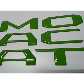 TAILGATE Raised Letters fits Toyota Tacoma 2016-2023