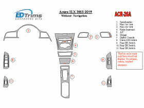 Acura ILX 2013 - 2019 Dash Trim Kit