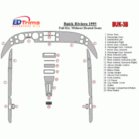 Buick Riviera 1995 - 1995 Dash Trim Kit