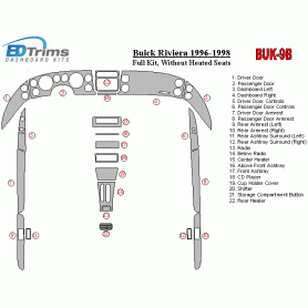 Buick Riviera 1996 - 1999 Dash Trim Kit