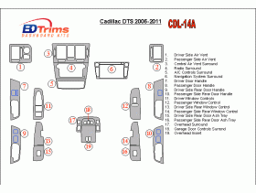 Cadillac DTS 2006 - 2011 Dash Trim Kit