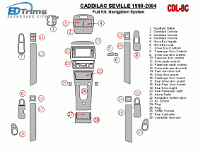 Cadillac Seville 1998 - 2004 Dash Trim Kit