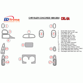 Chrysler Concorde 1998 - 2004 Dash Trim Kit