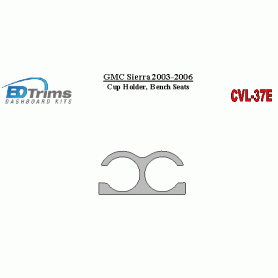 GMC Sierra 2003 - 2006 Dash Trim Kit
