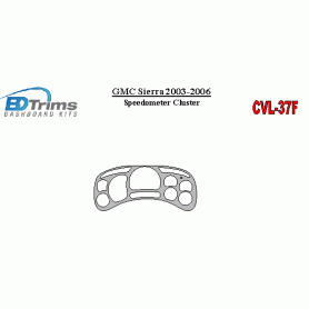 GMC Sierra 2003 - 2006 Dash Trim Kit