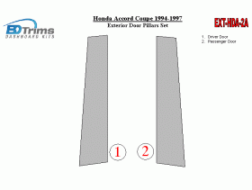 Honda Accord 1994-1997 Exterior Door Pillars