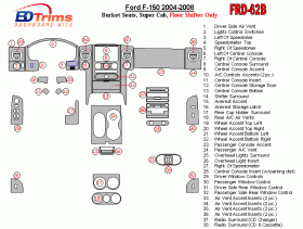 Ford F-150 2004 - 2008 Dash Trim Kit