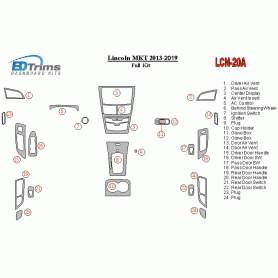 Lincoln MKT 2013 - 2019 Dash Trim Kit