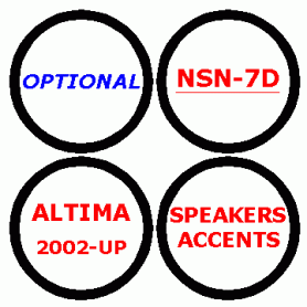 Nissan Altima 2002 - 2002 Dash Trim Kit