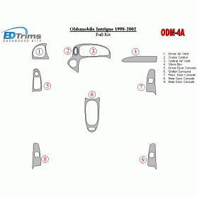 Oldsmobile Intrigue 1998 - 2002 Dash Trim Kit