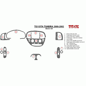 Toyota Tundra 2000 - 2002 Dash Trim Kit