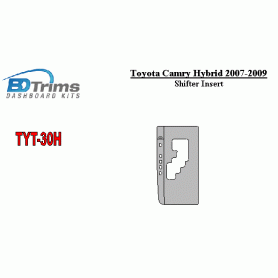 Toyota Camry Hybrid 2007 - 2009 Dash Trim Kit