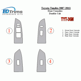 Toyota Tundra 2007 - 2013 Dash Trim Kit