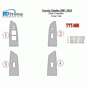 Toyota Tundra 2007 - 2013 Dash Trim Kit