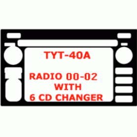 Toyota Tundra 2000 - 2004 Dash Trim Kit