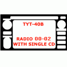 Toyota Tundra 2000 - 2004 Dash Trim Kit