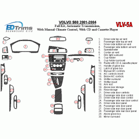 Volvo S60 2001 - 2004 Dash Trim Kit